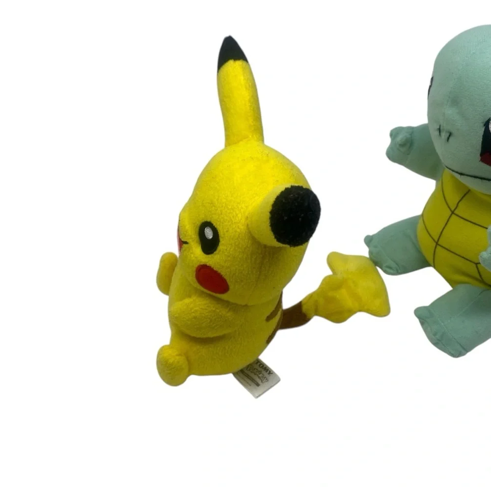 Pokemon Pikachu & Squirtle‎ Plushies